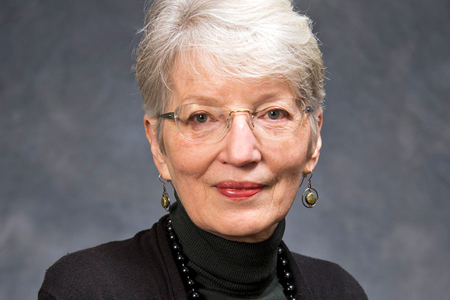 A headshot of Kirsten Grønbjerg, Distinguished Professor Emerita.